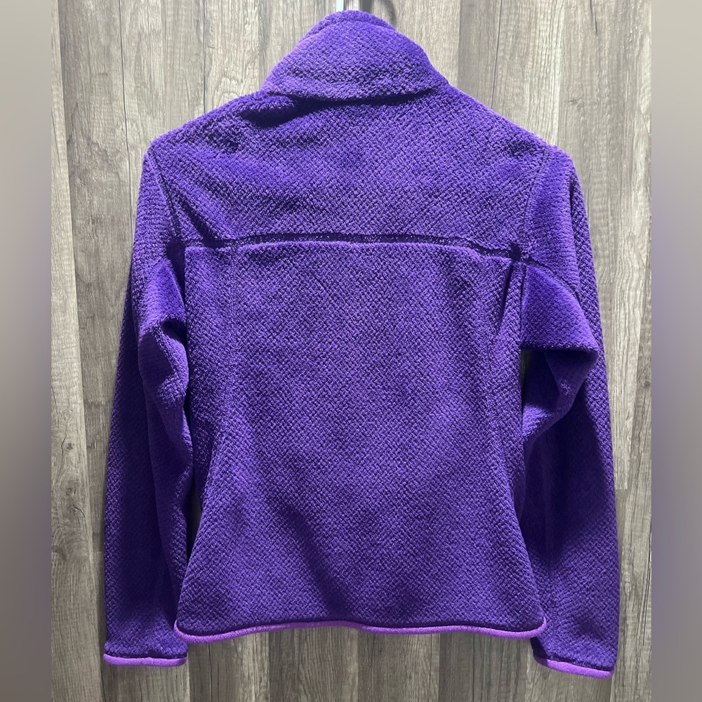 Patagonia Re-Tool Snap T Pullover Jacket Women's XS REI Co-op Purple Winter - Picture 3 of 5